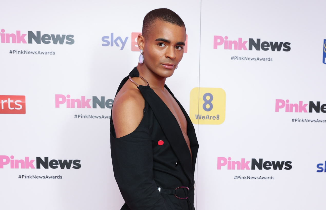 I Kissed a Boy narrator Layton Williams at the PinkNews Awards 2023