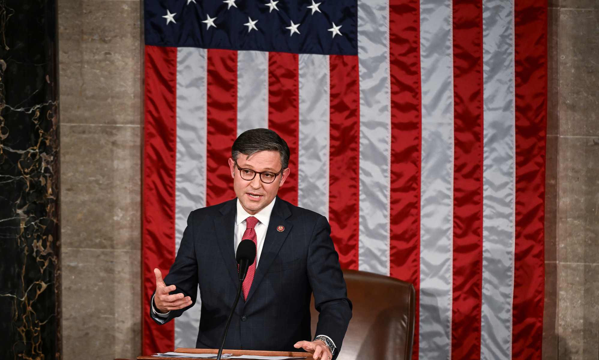 Human Rights Campaign blasts Mike Johnson for attacking LGBTQ+ 'rather than doing his job'