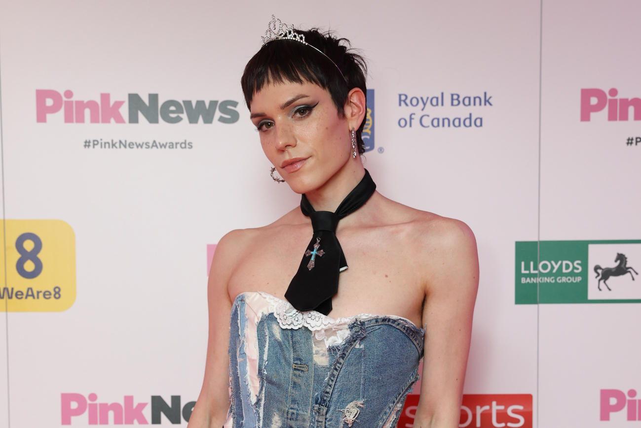 Oli Hull at the PinkNews Awards 2023