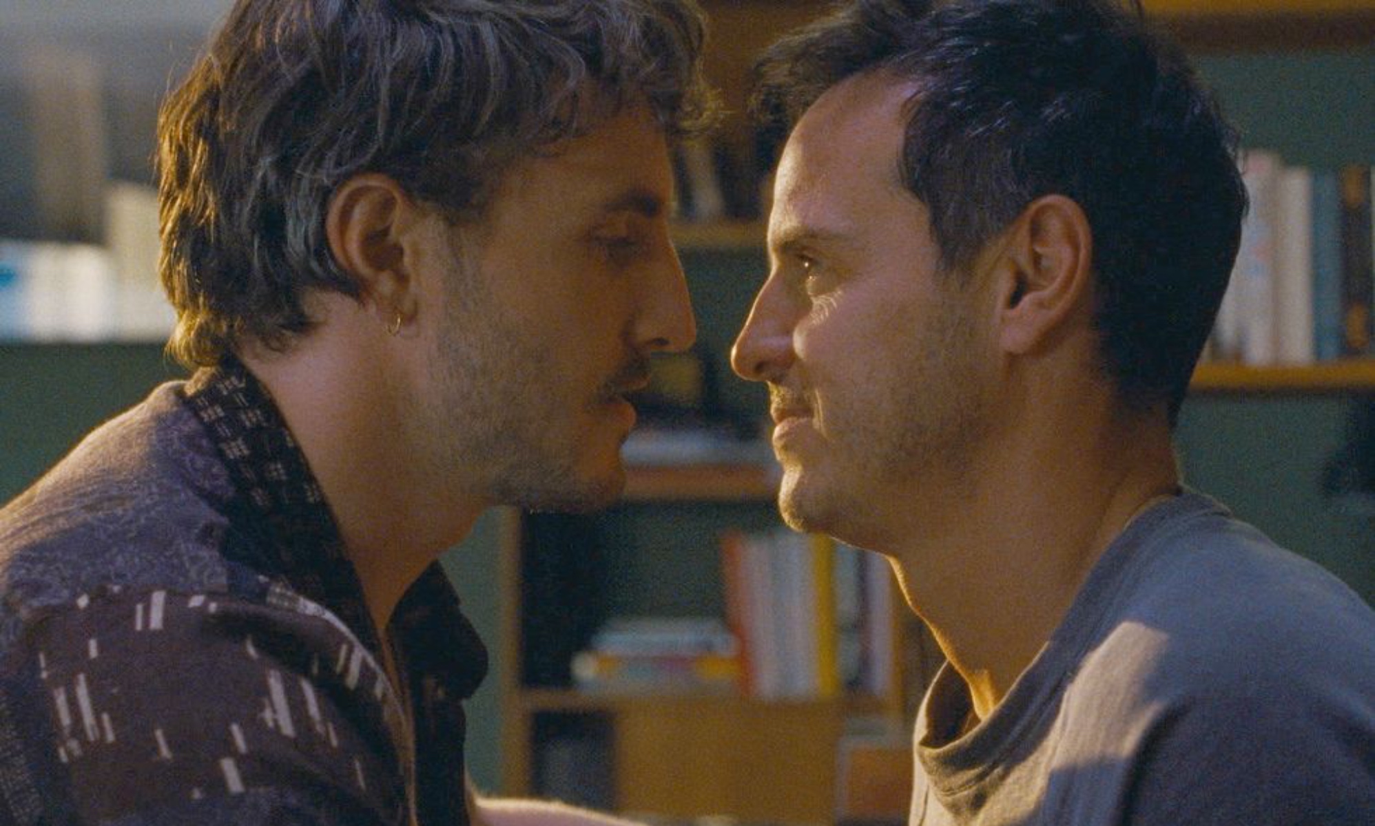 Paul Mescal (L) and Andrew Scott (R) in All of Us Strangers.