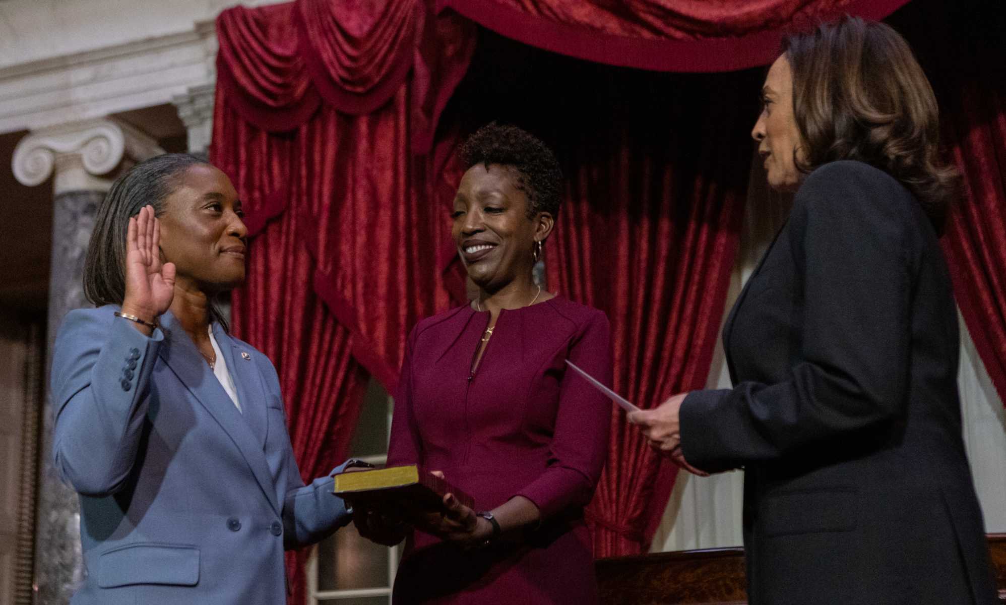 Laphonza Butler sworn in as first Black lesbian senator in Congress: 'California will be better-served' 