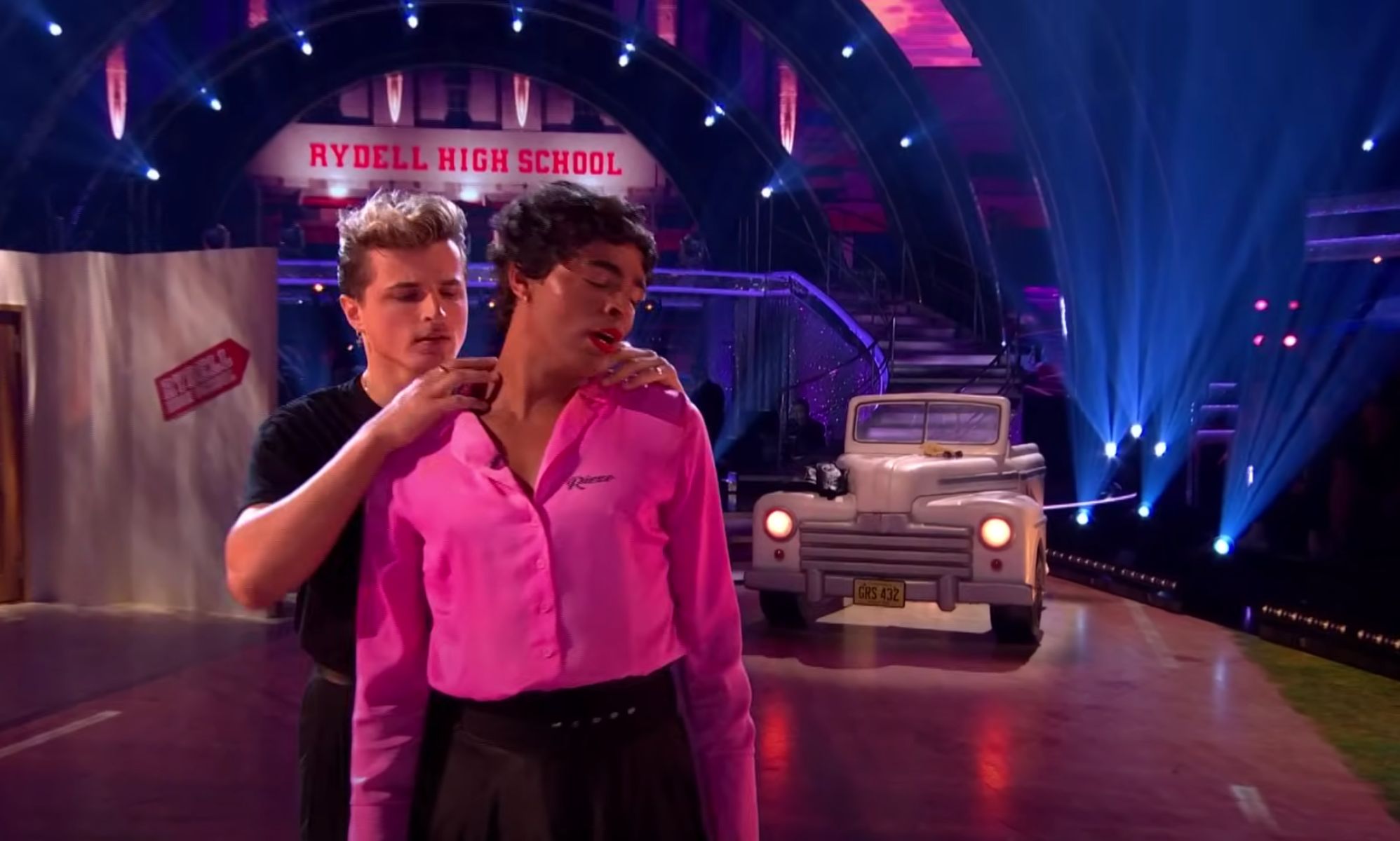 Strictly Come Dancing: Layton Williams serves powerful Grease number in drag