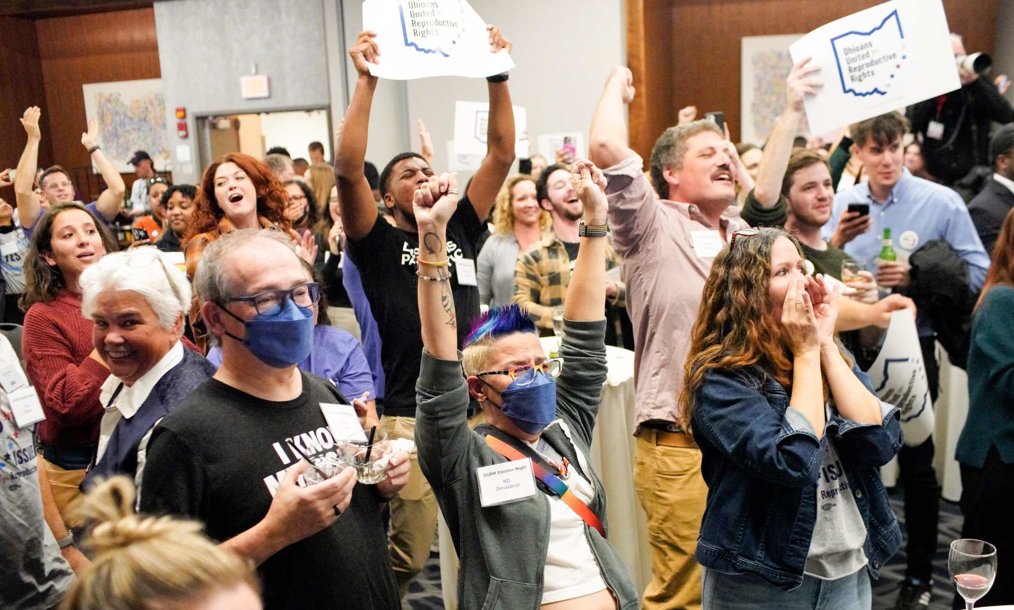 Ohio votes to protect right to abortion in landmark pro-choice win