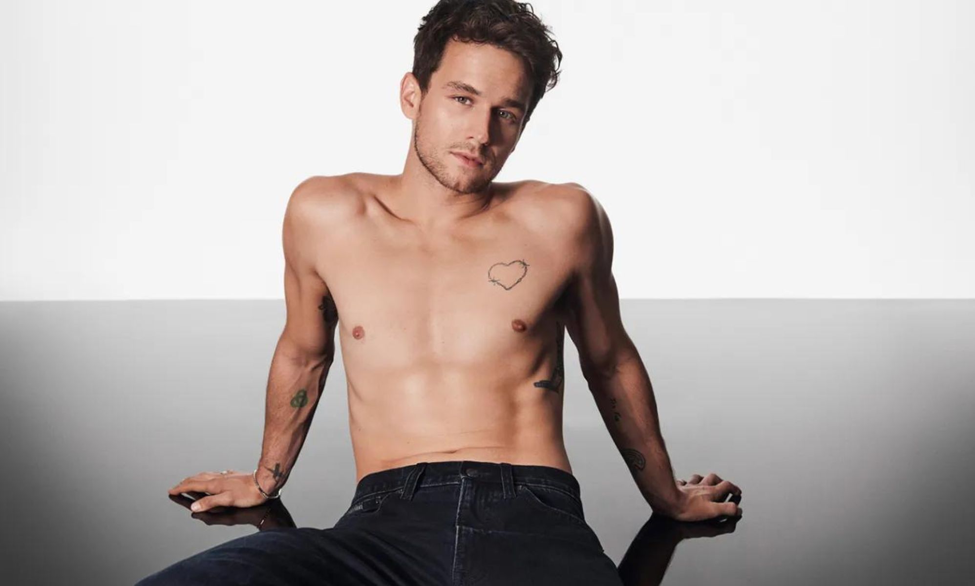 Brandon Flynn strips off to his underwear for Calvin Klein campaign
