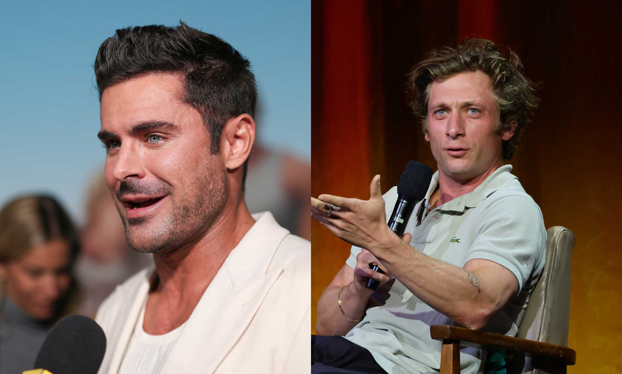 Zac Efron and Jeremy Allen White open up about going nude in sweaty wrestling biopic The Iron Claw