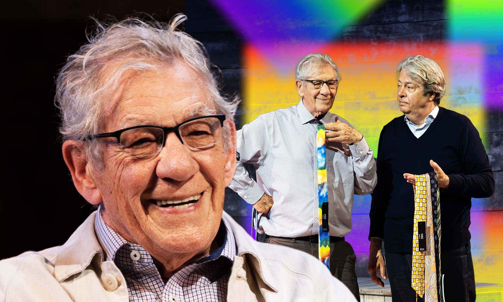 Sir Ian McKellen on starring in gay love story Frank & Percy: ‘It doesn’t get much better than this’