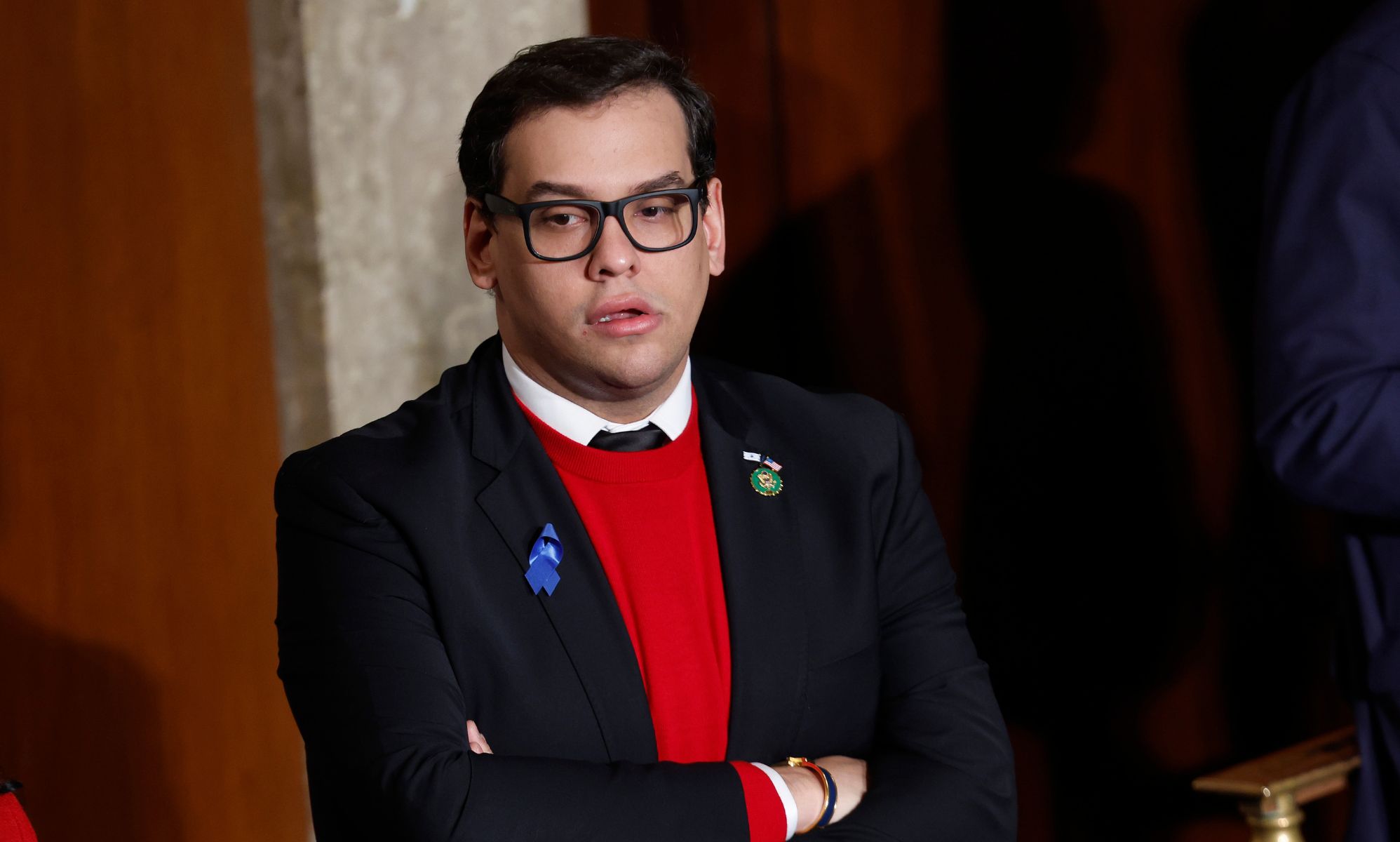 Gay Republican George Santos won't run for re-election after OnlyFans spending revelation