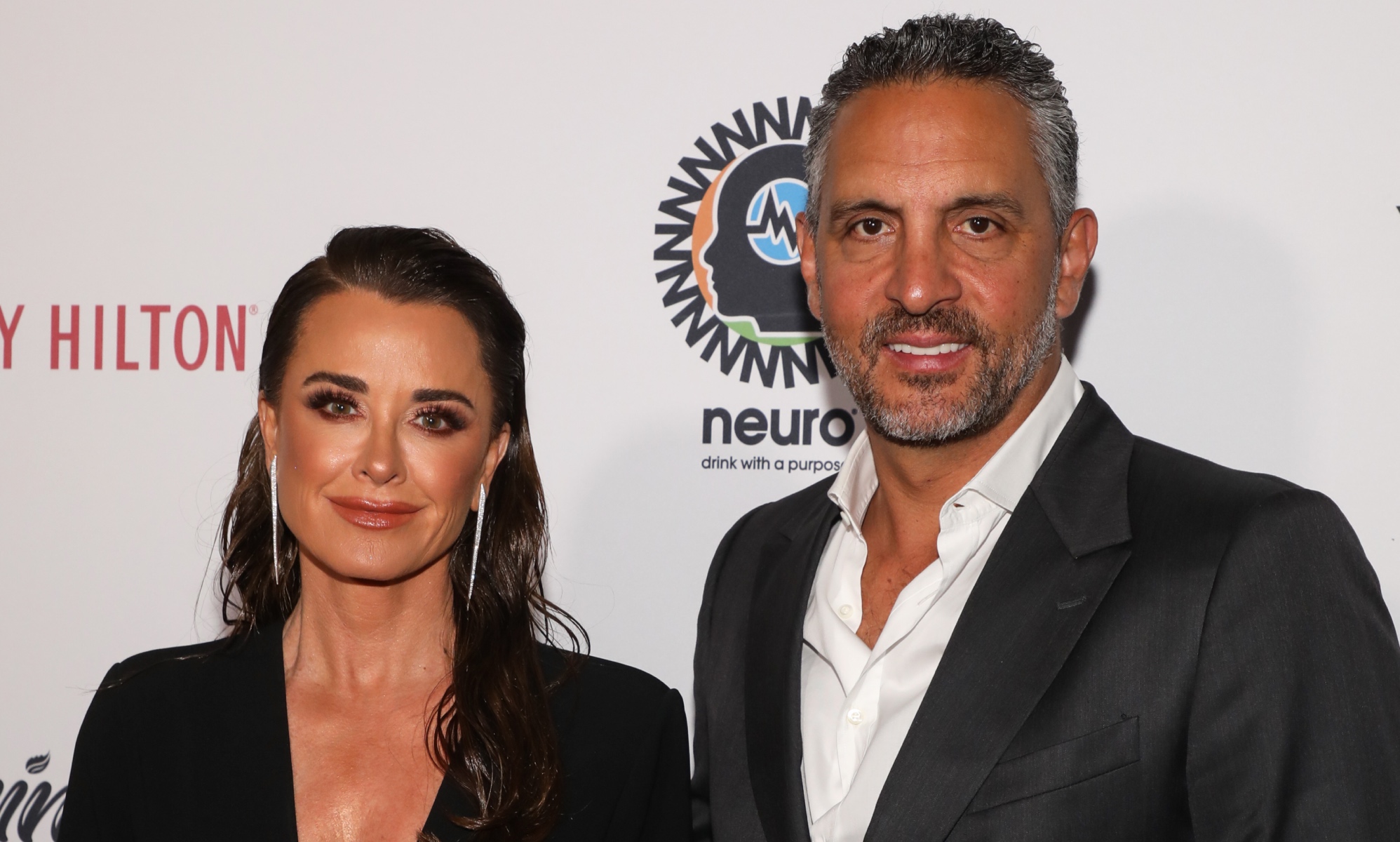 Kyle Richards (L) and Mauricio Umansky ( R) are officially going through a divorce.