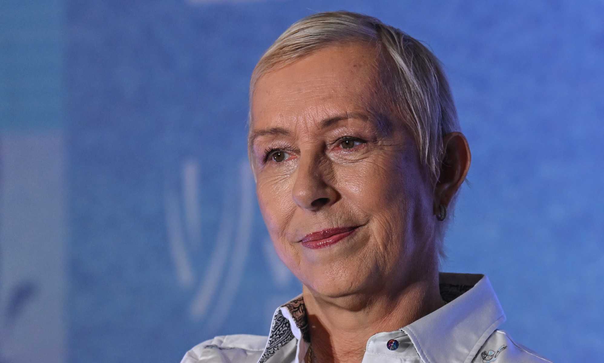 Martina Navratilova says trans women cannot be lesbians in social media outburst