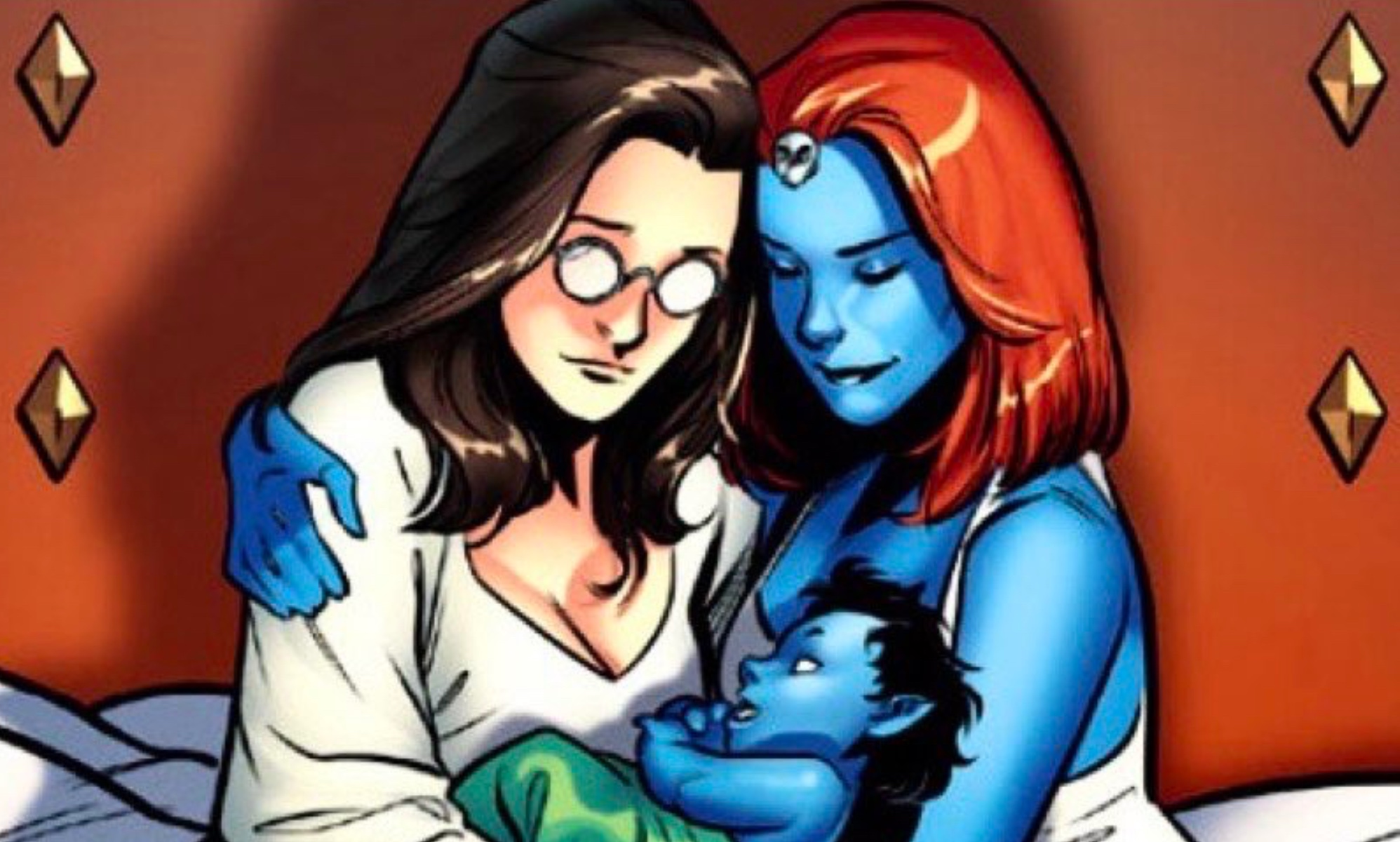X-Men's Mystique confirmed as Nightcrawler's father in new gender-swap back story