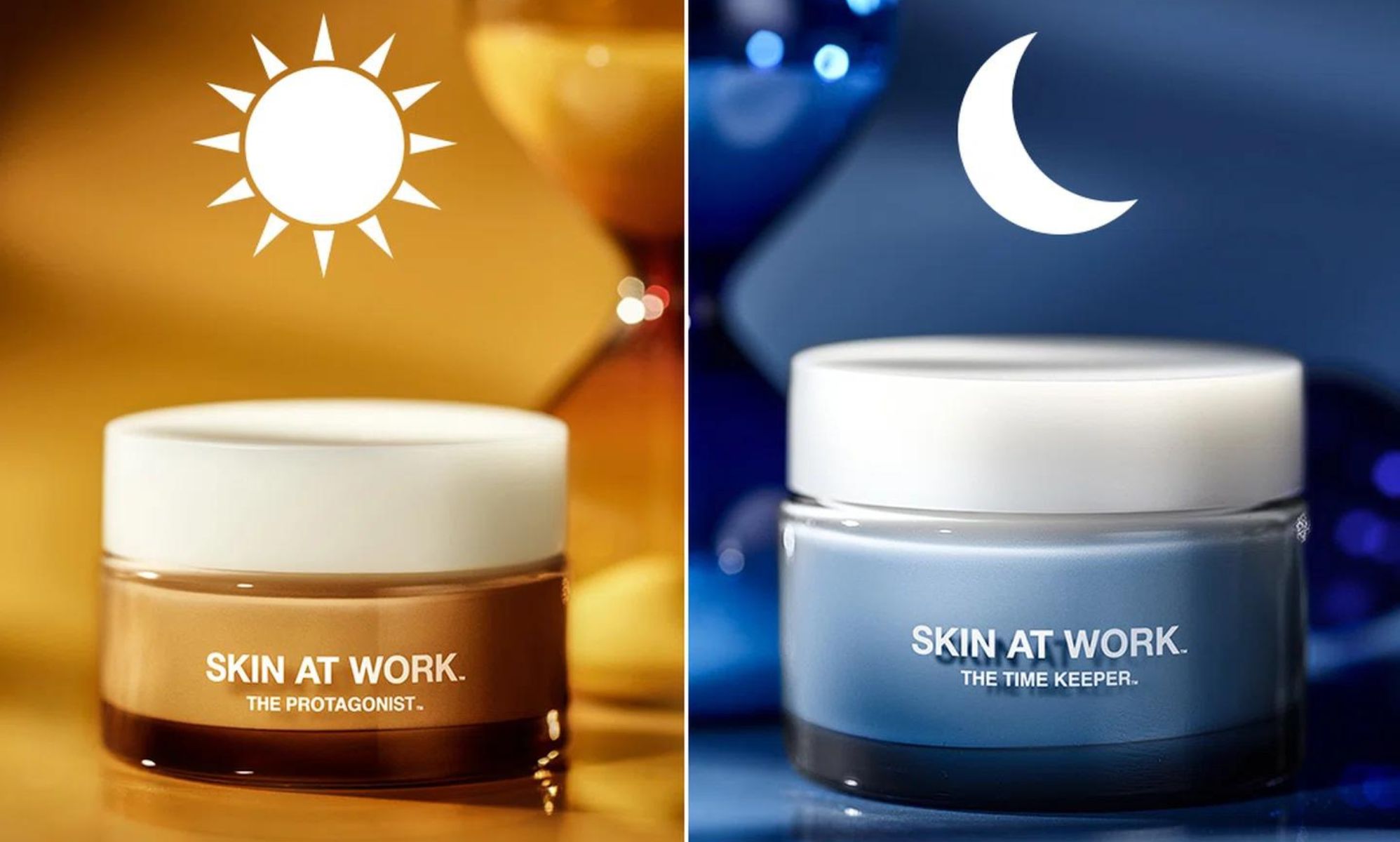 Skin At Work's two-step skincare range is 40 per cent off for Black Friday