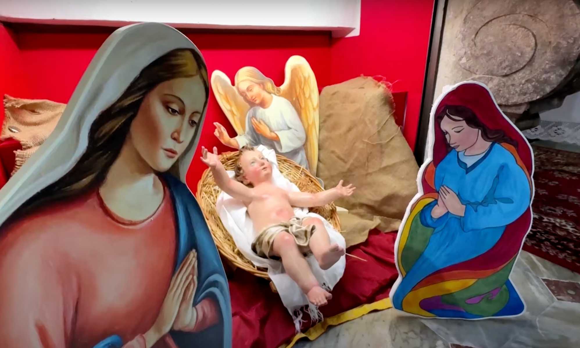 Nativity scene featuring Jesus with two mothers slammed as ‘blasphemous’ 