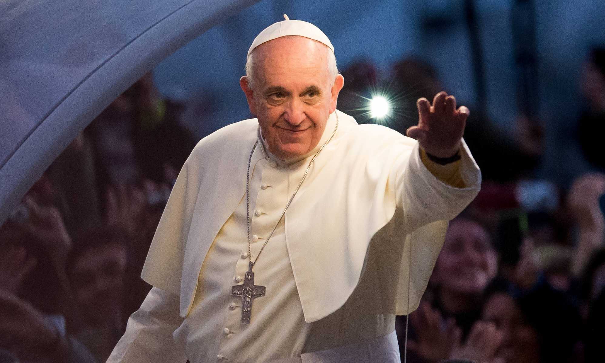 Pope Francis calls out 'hypocrisy' of same-sex blessing critics