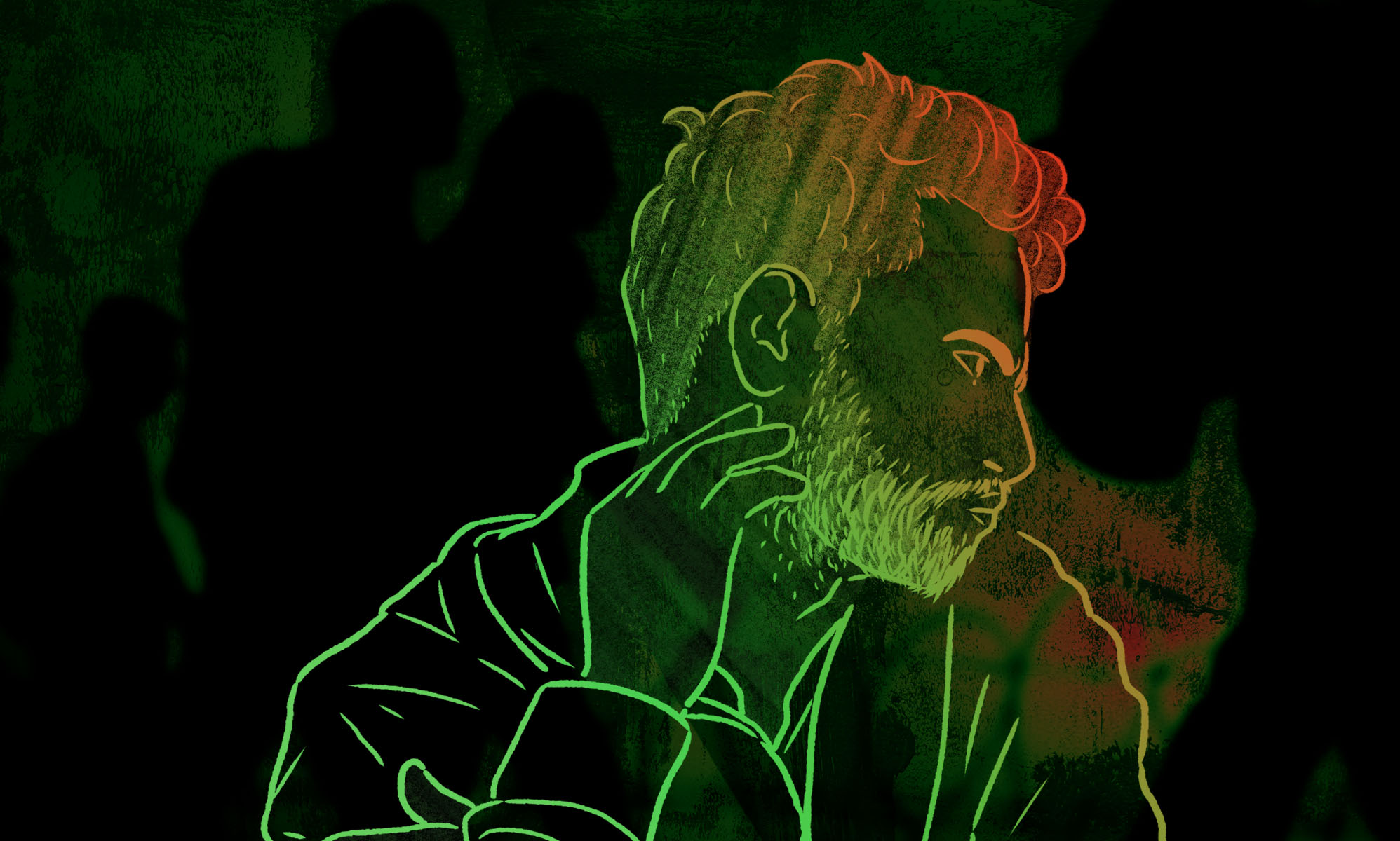 Sulaiman is slowly starting to come out to his friends.