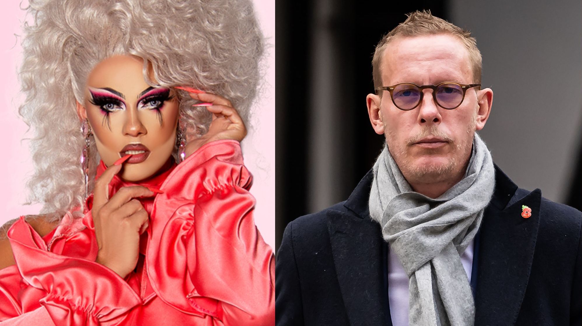 Drag Race star says men like Laurence Fox should learn 'how to apologise' following libel verdict