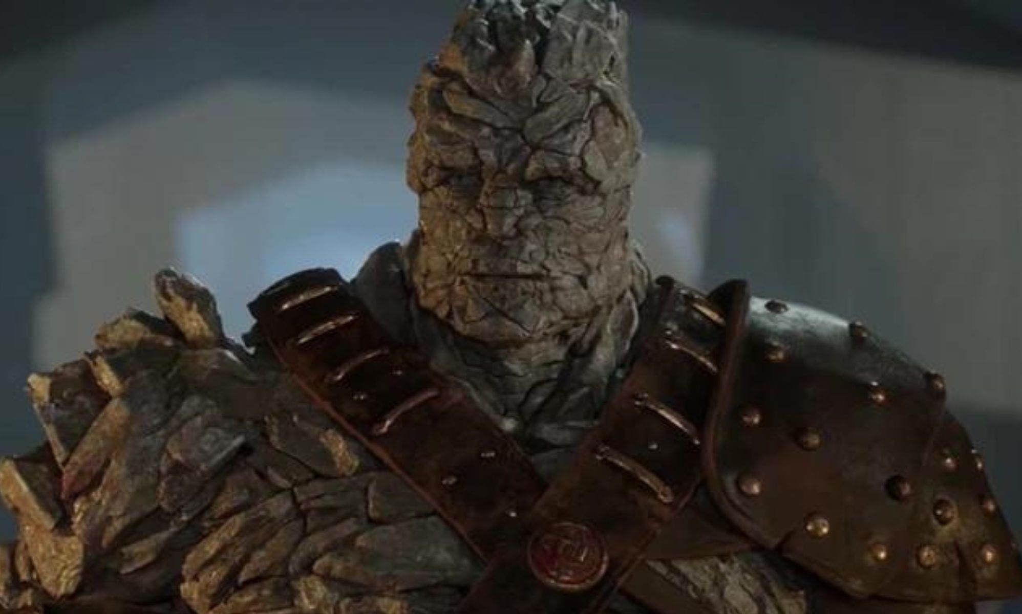 Korg in a shot of Thor Love and Thunder