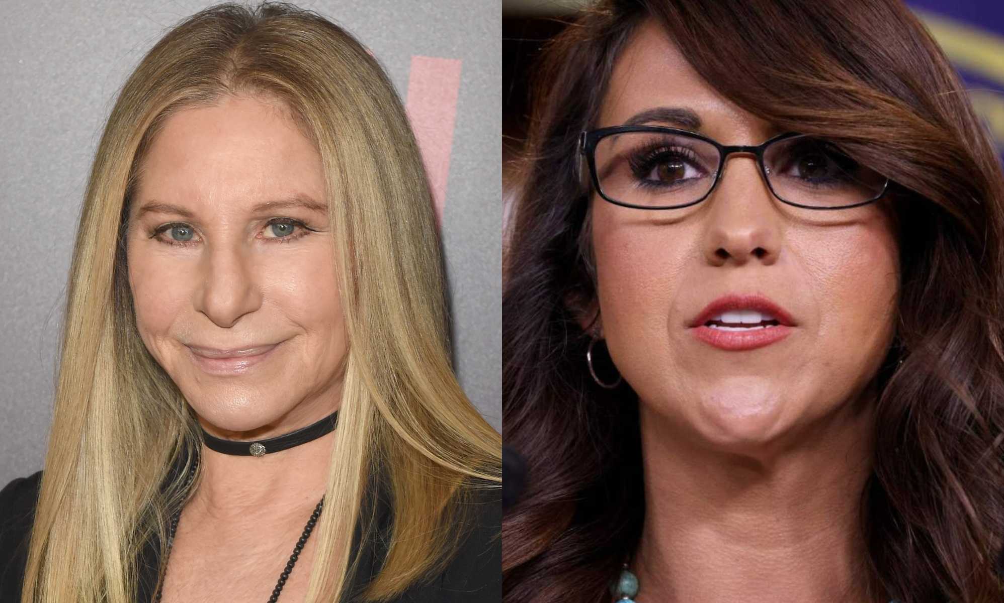 Lauren Boebert blames her political problems on Barbra Streisand and Ryan Reynolds