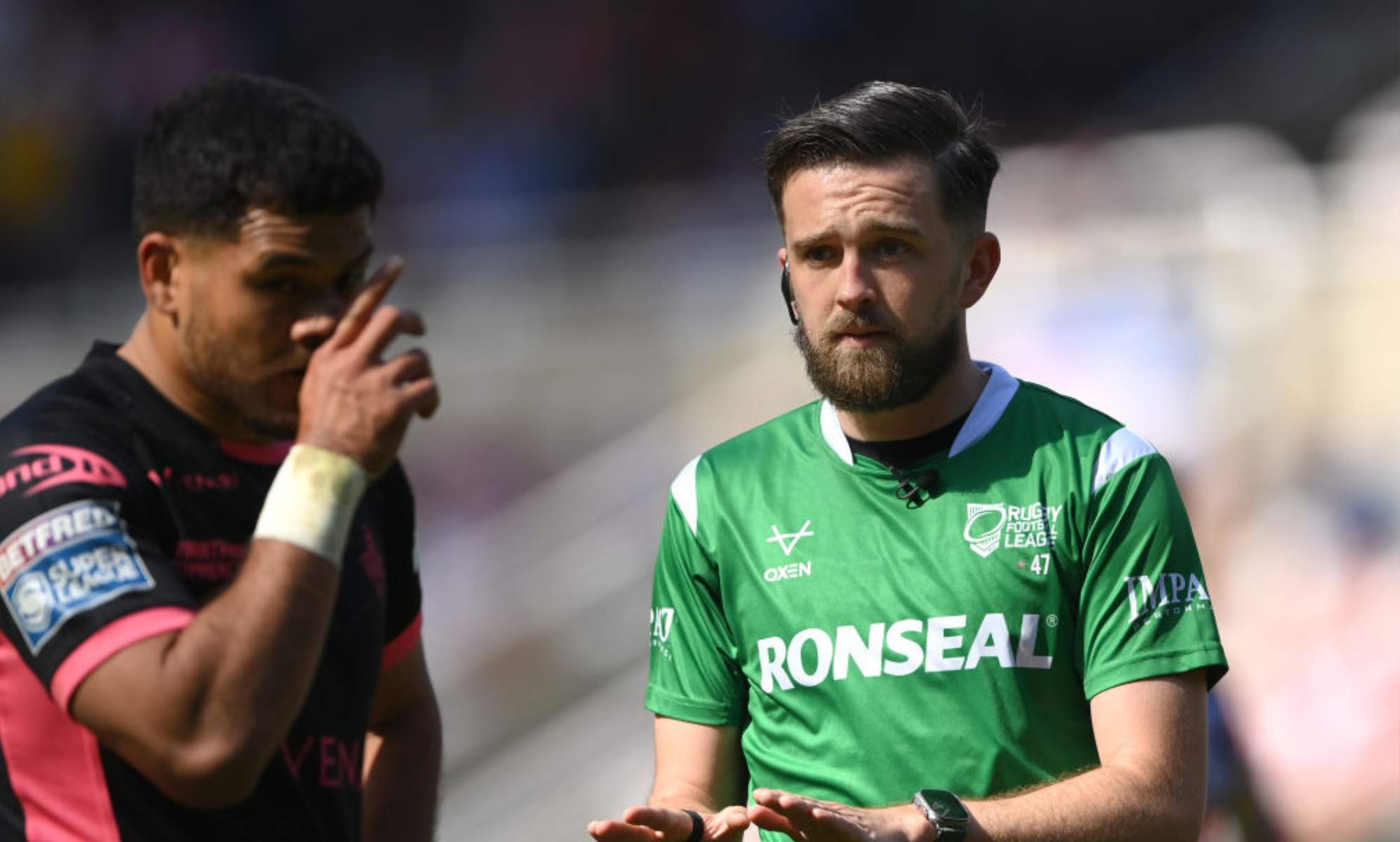 Gay referee Marcus Griffiths on how rugby community supported him through homophobic abuse