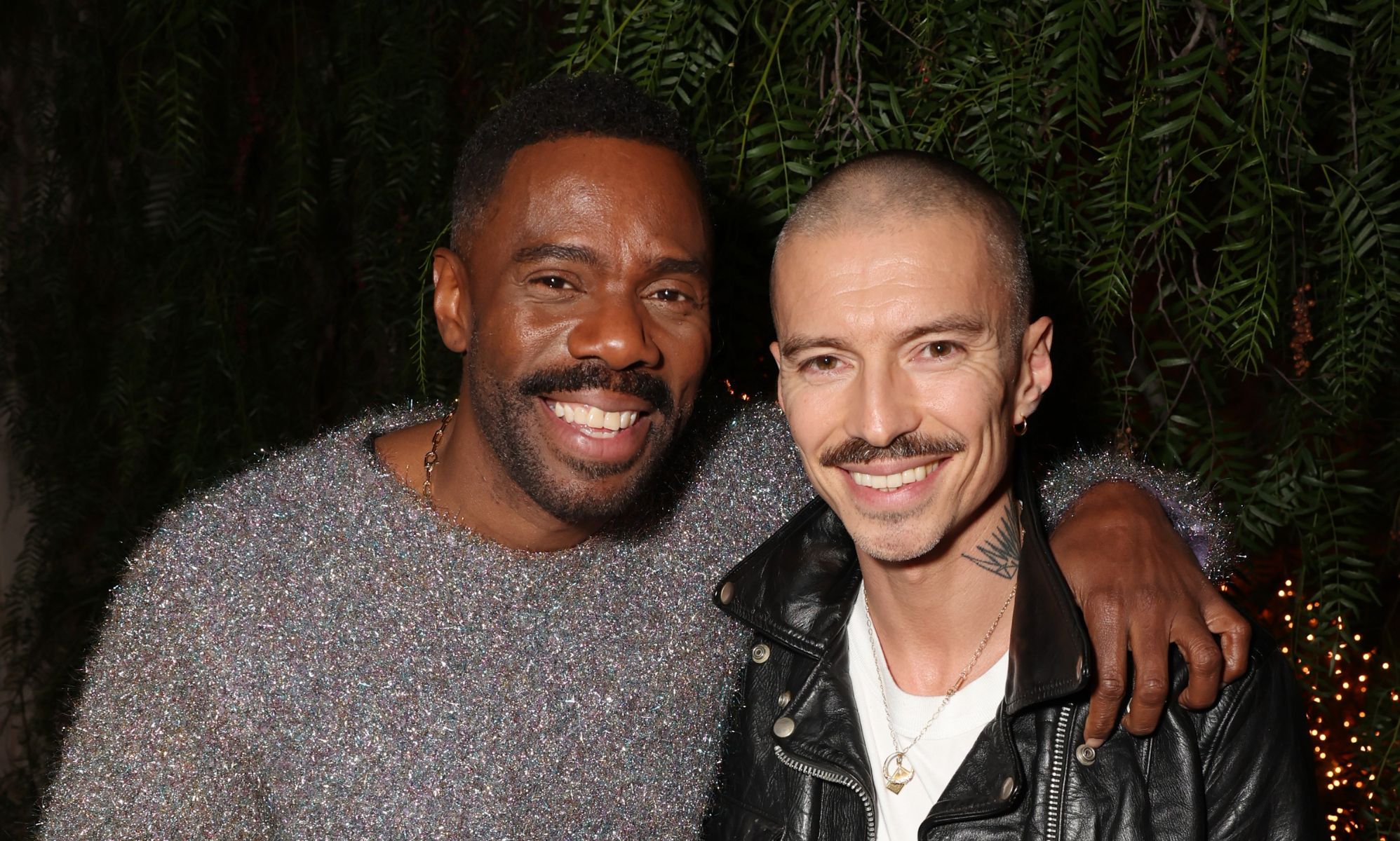 Rustin star Colman Domingo and his husband, film producer Raúl Domingo.