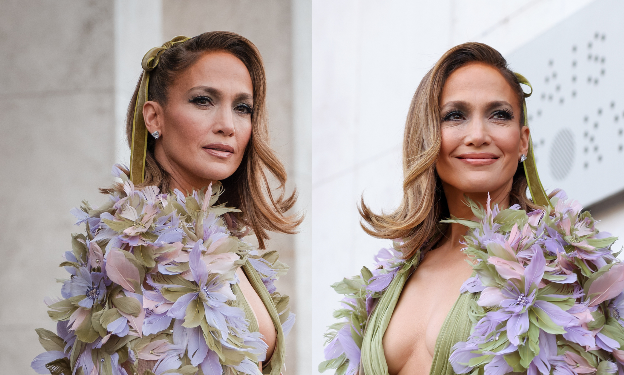 J.Lo serves a forest queen look at Paris Couture Week, and no crumbs were left