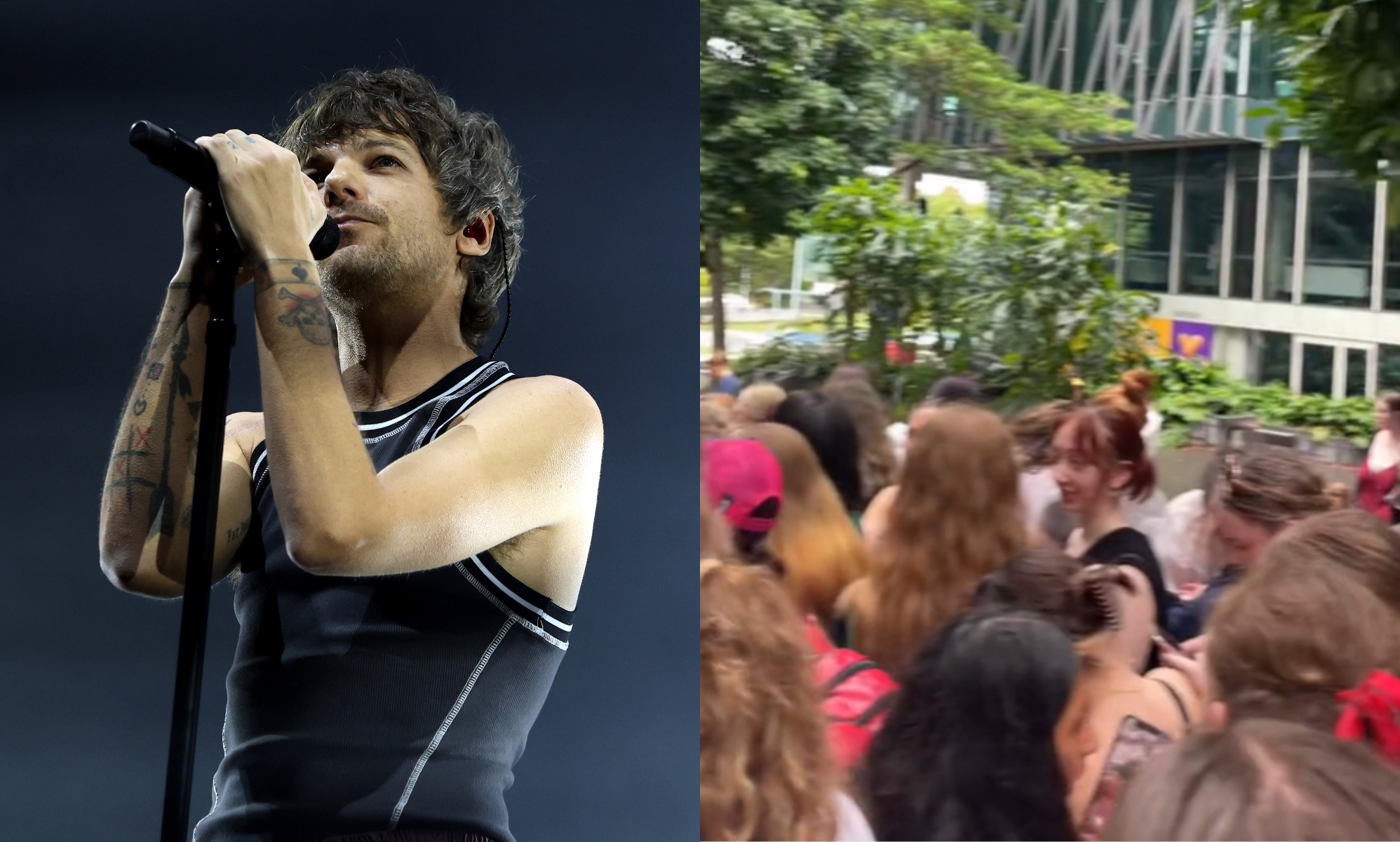 'Dangerous stampede' breaks out outside Louis Tomlinson concert venue in Brisbane