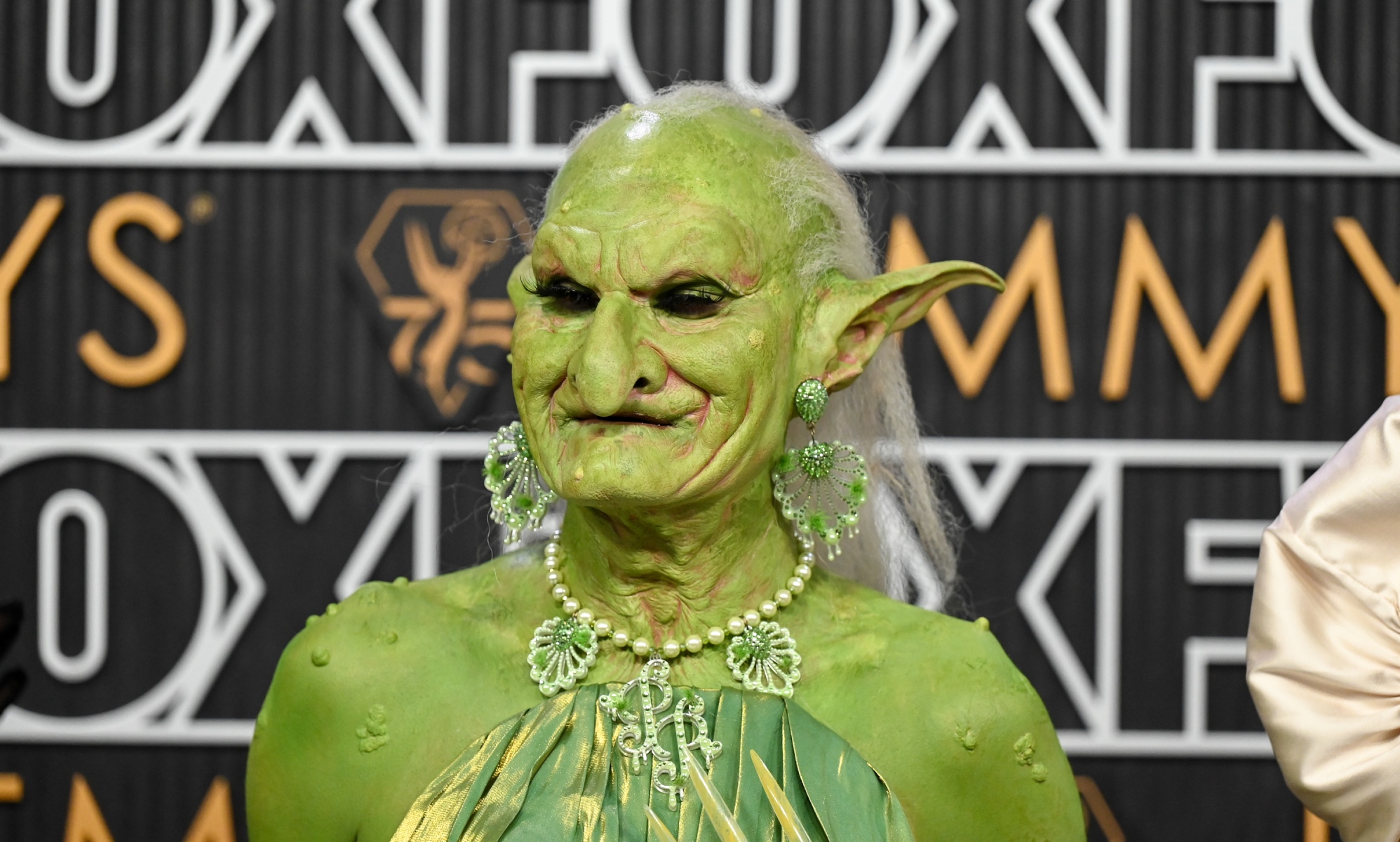 Retired Drag Race star in goblin outfit leaves Emmys viewers gagged