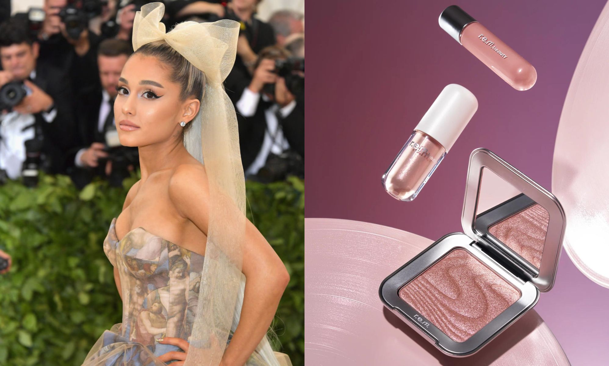 Ariana Grande and r.e.m. beauty announce 'Yours Truly' makeup set