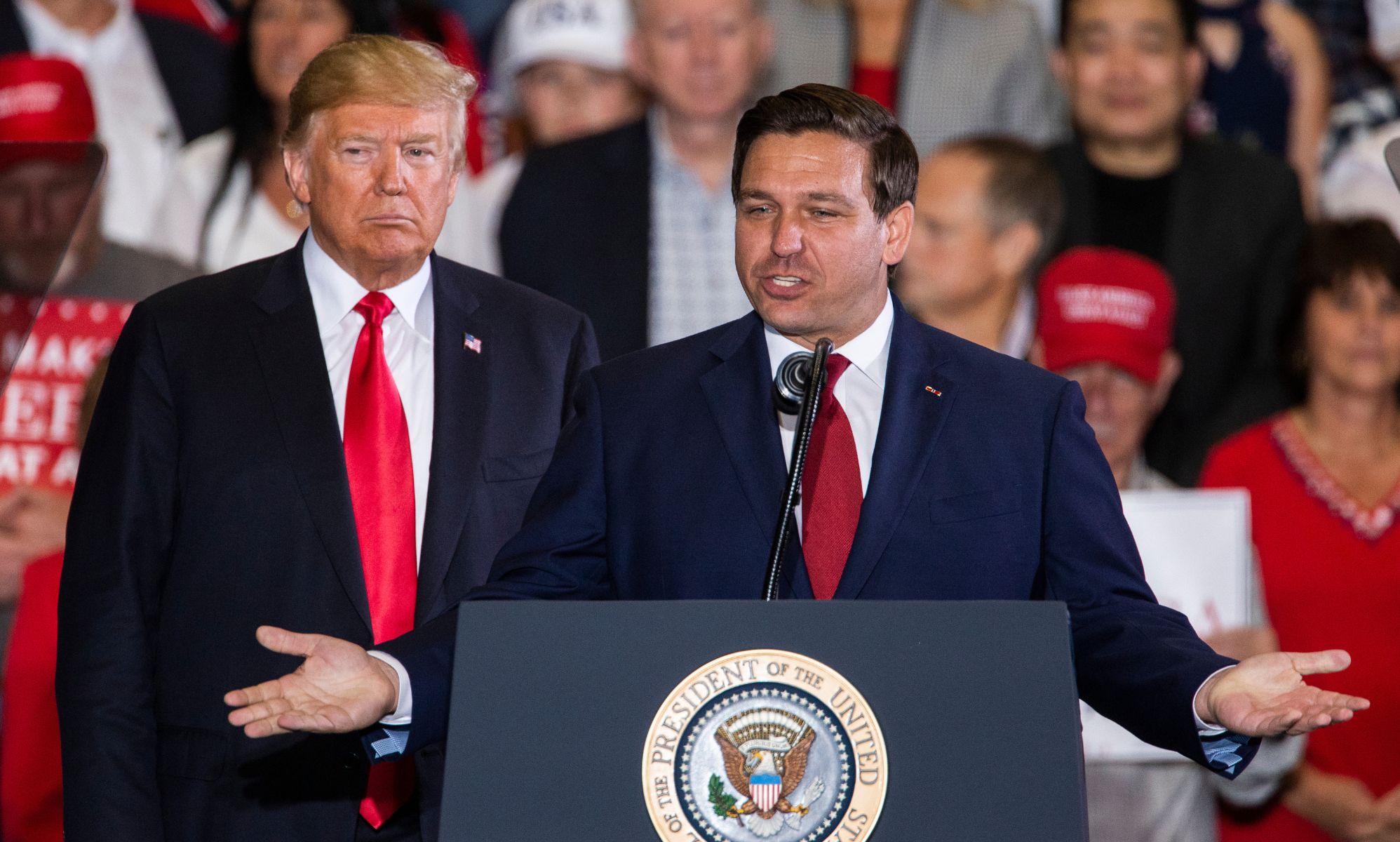 Ron DeSantis thwarts Florida Republicans' attempt to fund Donald Trump's legal battles