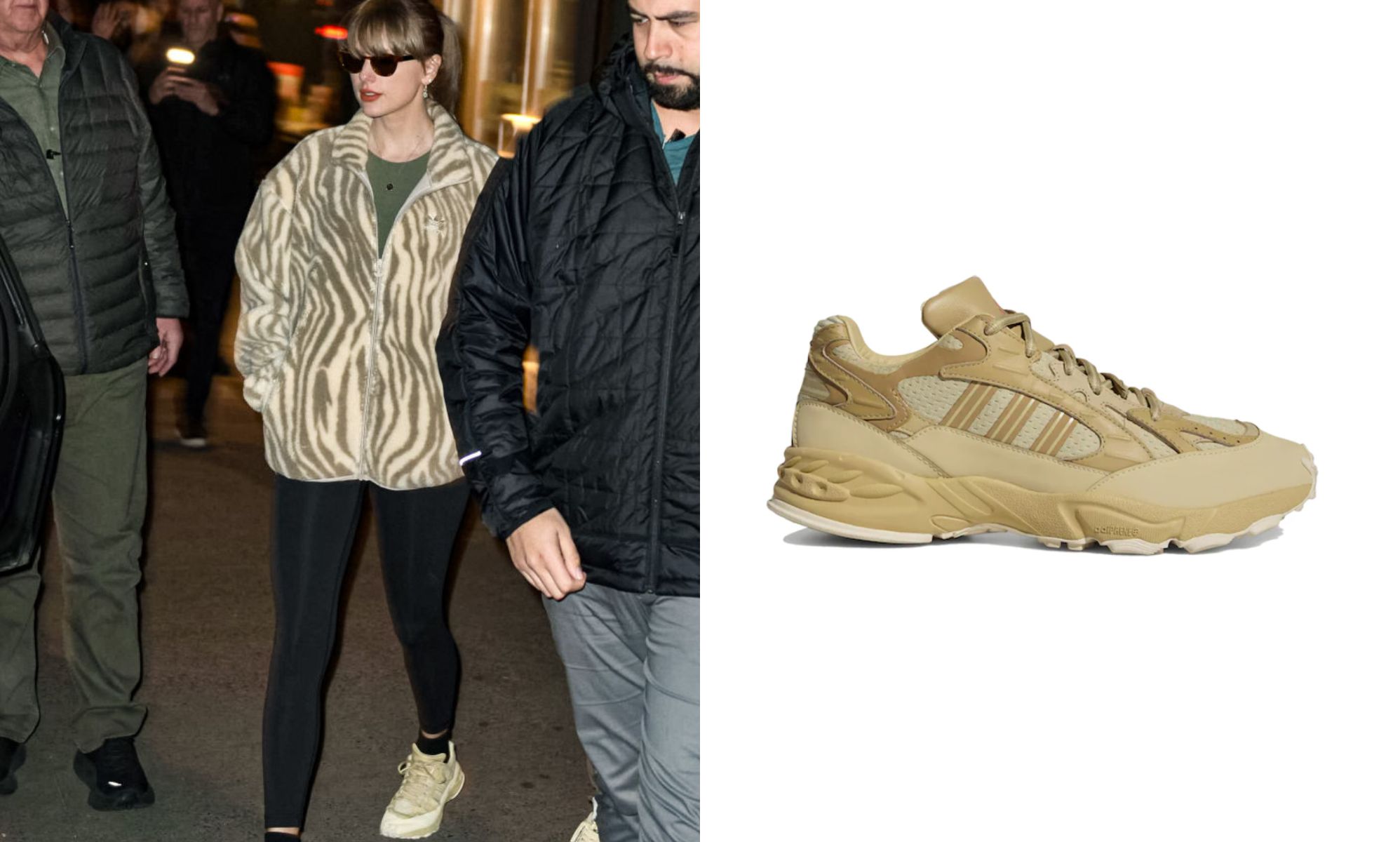 Taylor Swifts wears Beyoncé's Ivy Park sneakers to the studio: how to buy