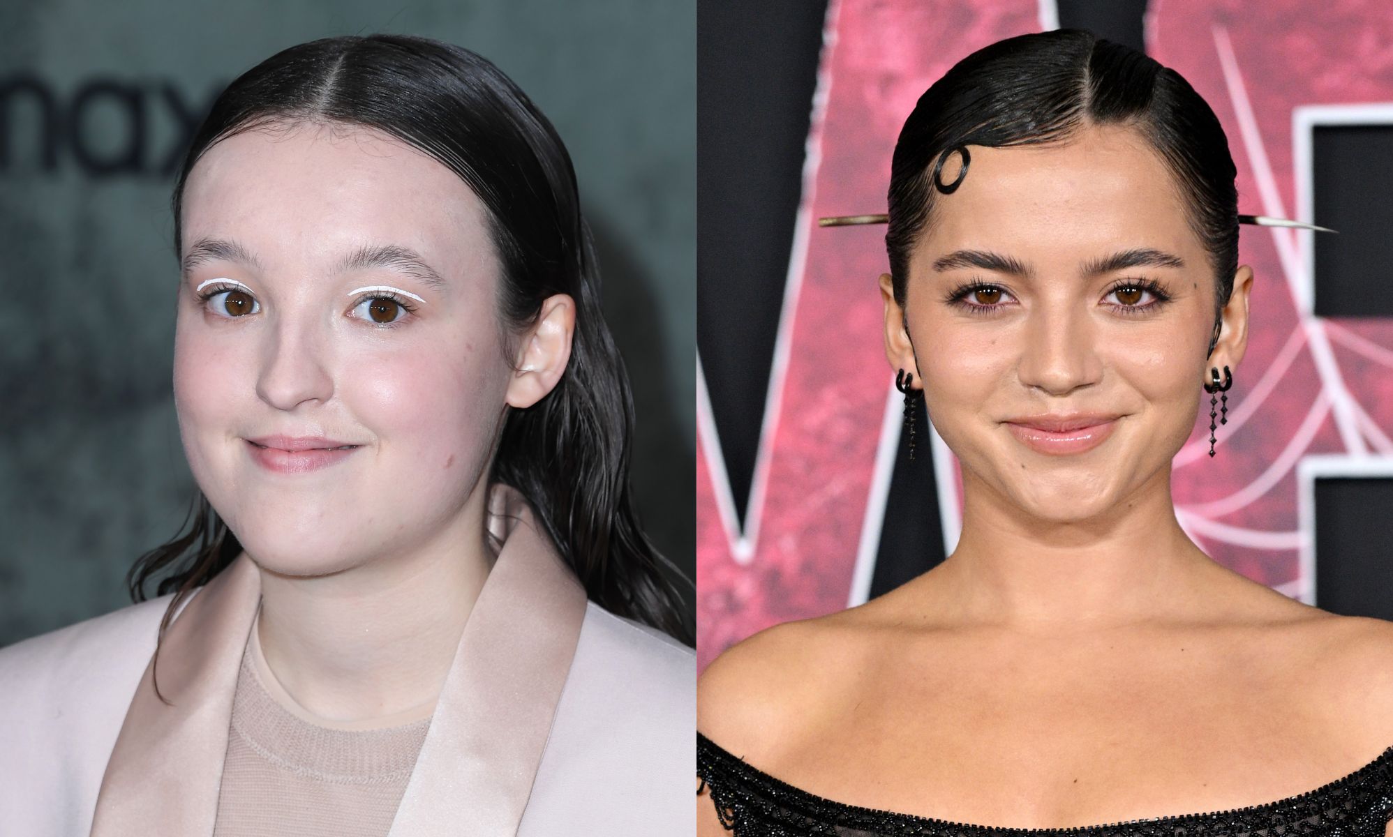 Bella Ramsey (left) and Isabela Merced (right) will play lovers on The Last of Us season two.