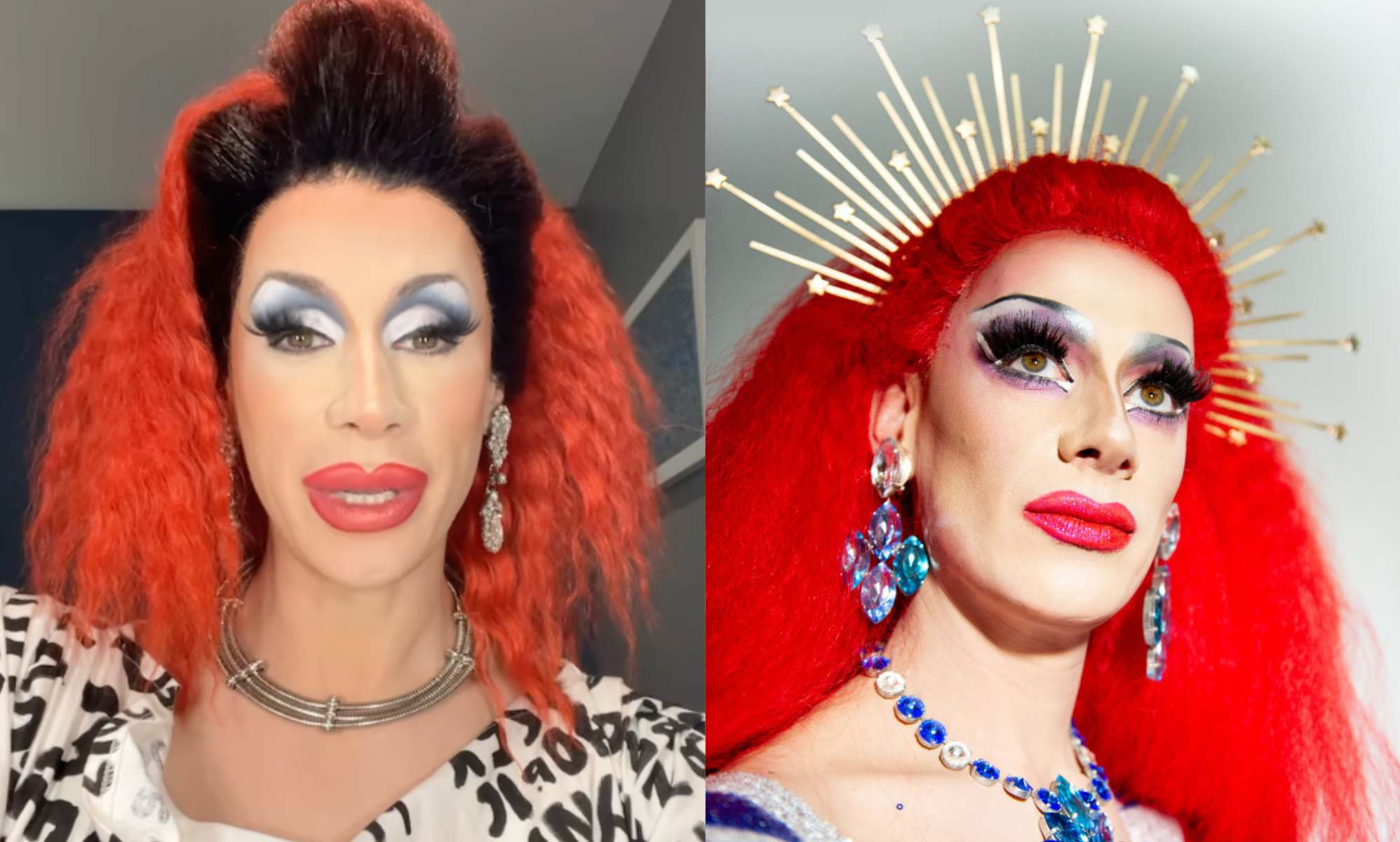 Divina de Campo wears protest dress to parliament in incredible LGBTQ+ statement