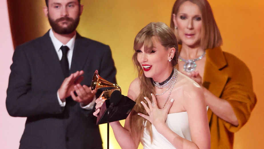 Taylor Swift accused of 'snubbing' gay icon Celine Dion at the 2024 Grammys