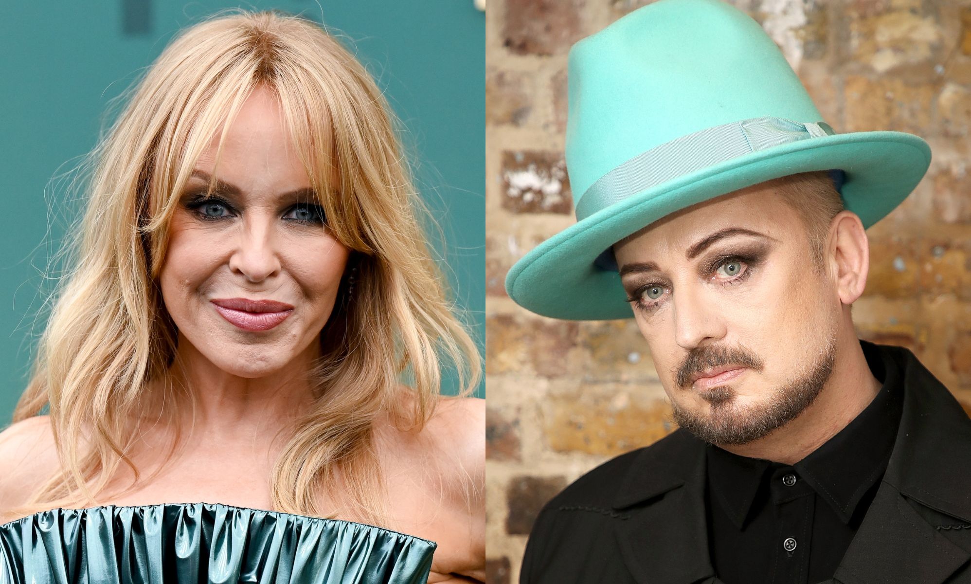Boy George accused of 'ripping off' Kylie Minogue album cover for new single