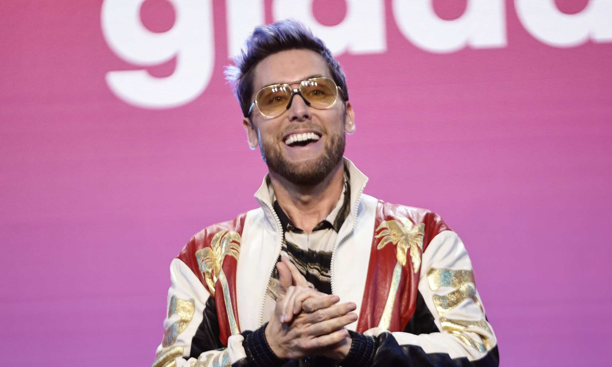 Lance Bass hosted A Night Of Pride