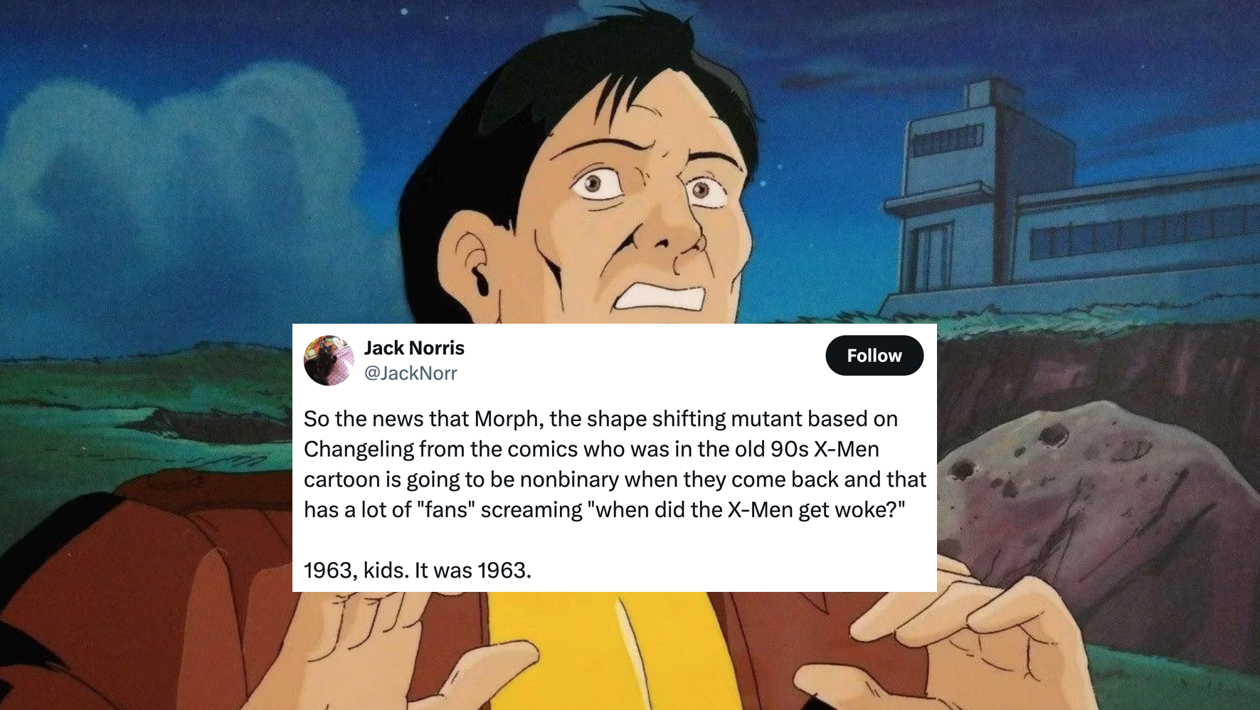 Right-wing snowflakes and baffled bigots rage at Disney for making X-Men character non-binary