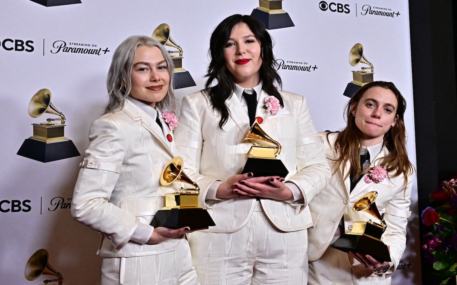 Boygenius are Grammy winners as Phoebe Bridgers becomes most-awarded star of the night
