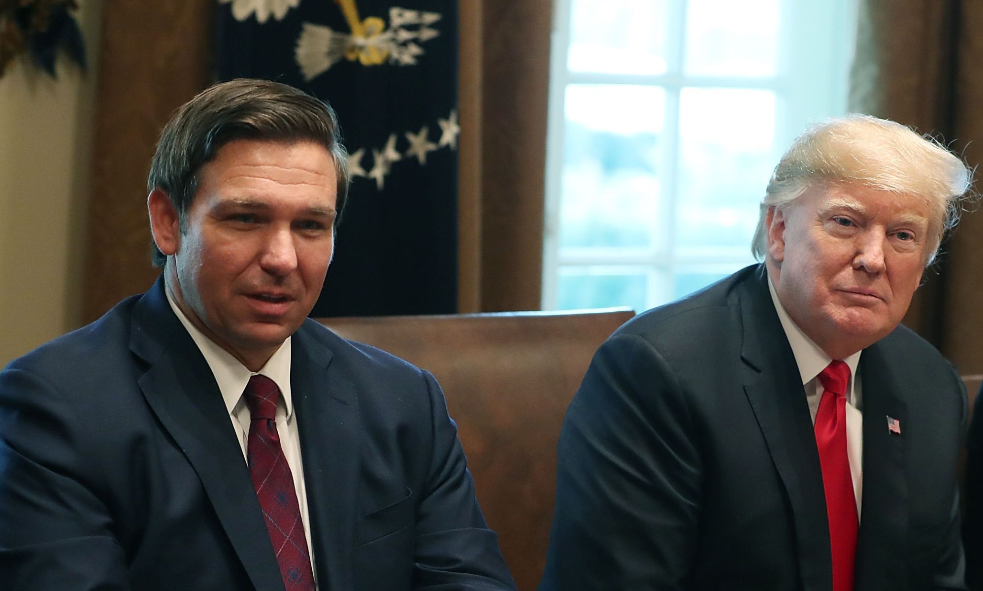 Donald Trump and Ron DeSantis rule out being US election running mates as their bickering continues