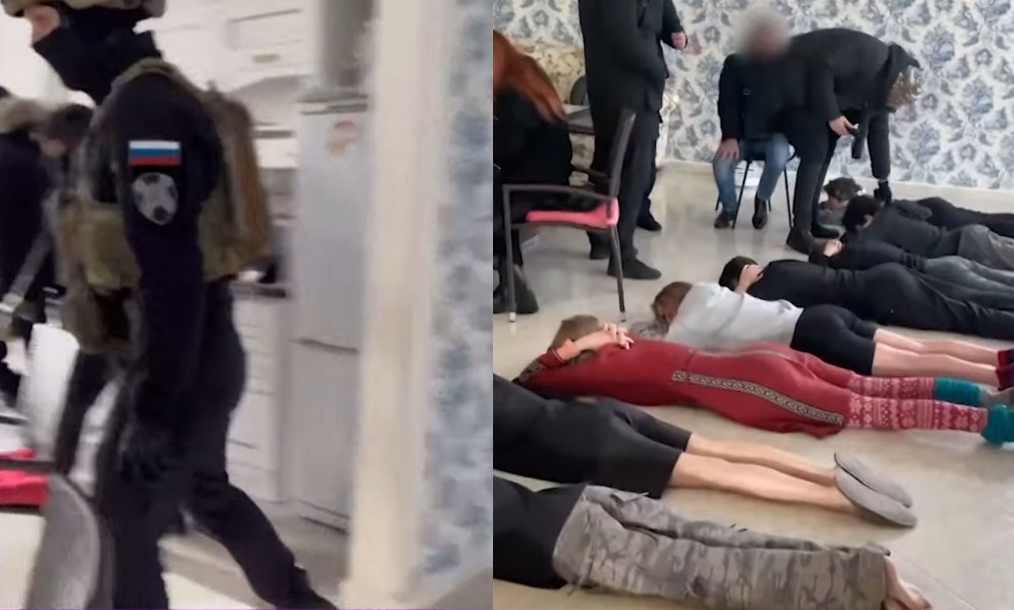 Russian police raid alleged 'anti-war LGBTQ+ party', say state media