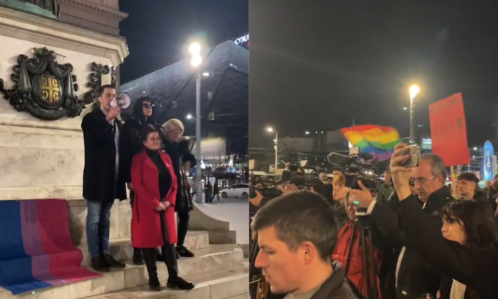 Serbia: LGBTQ+ activists protest against alleged police brutality