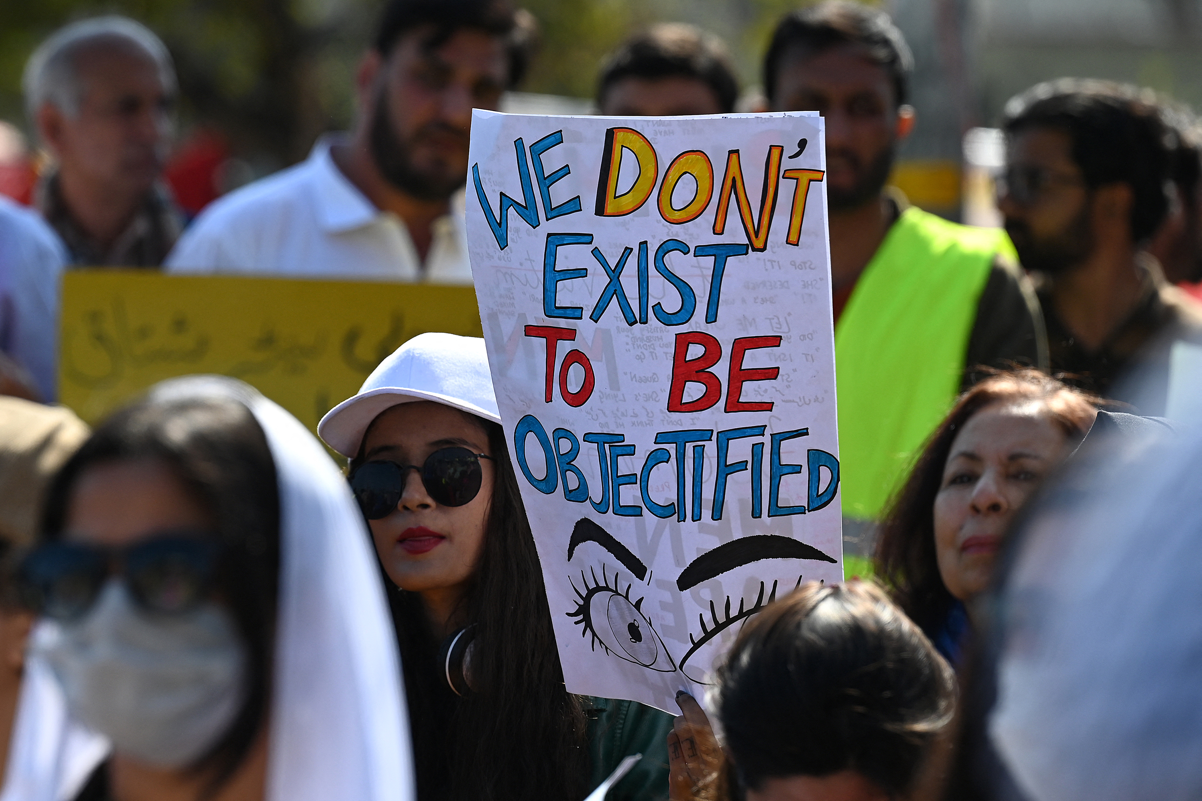 Thousands of people march for trans and women's rights in Pakistan