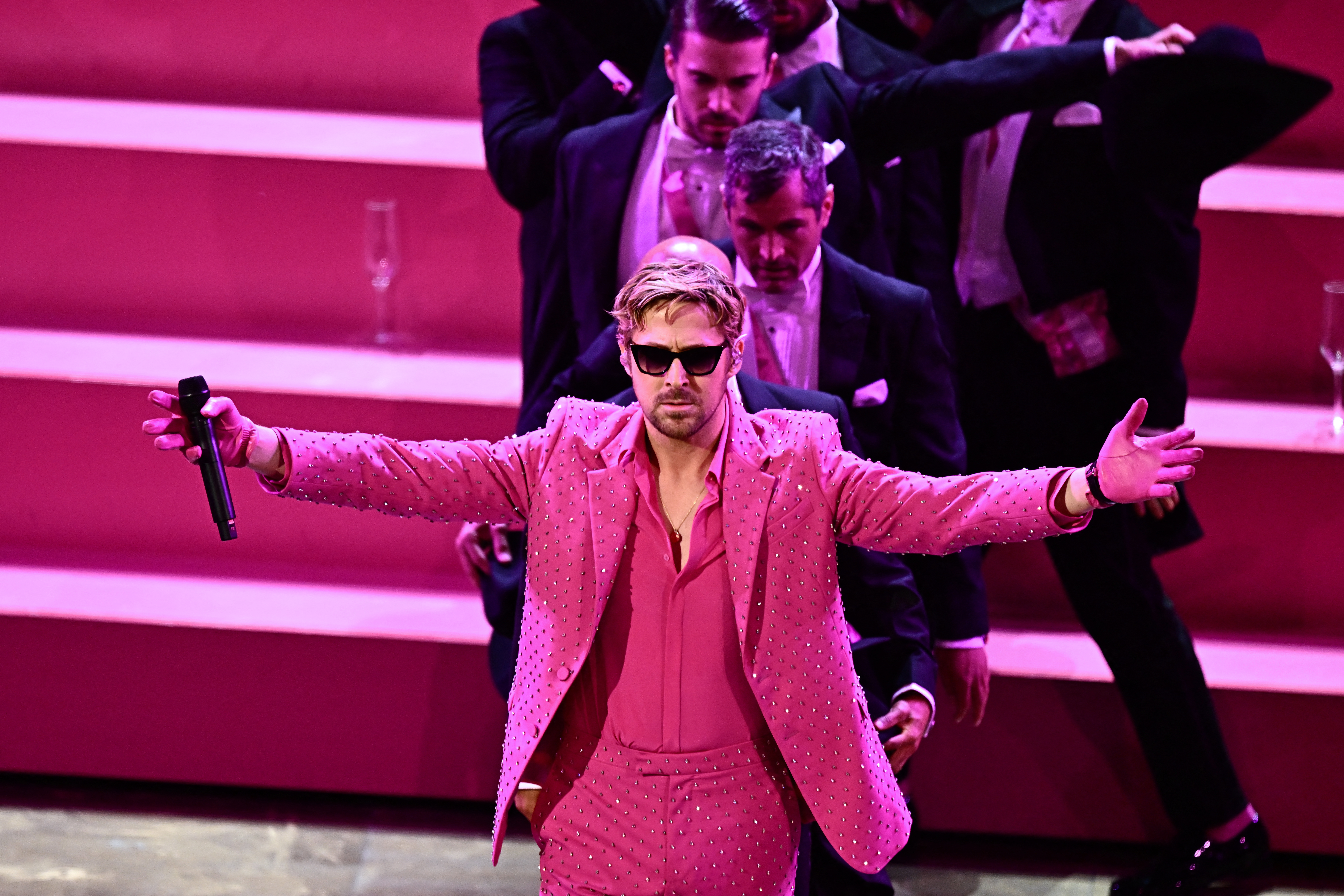 Ryan Gosling's Oscars performance of 'I'm Just Ken' is the ultimate karaoke moment, and we're creasing