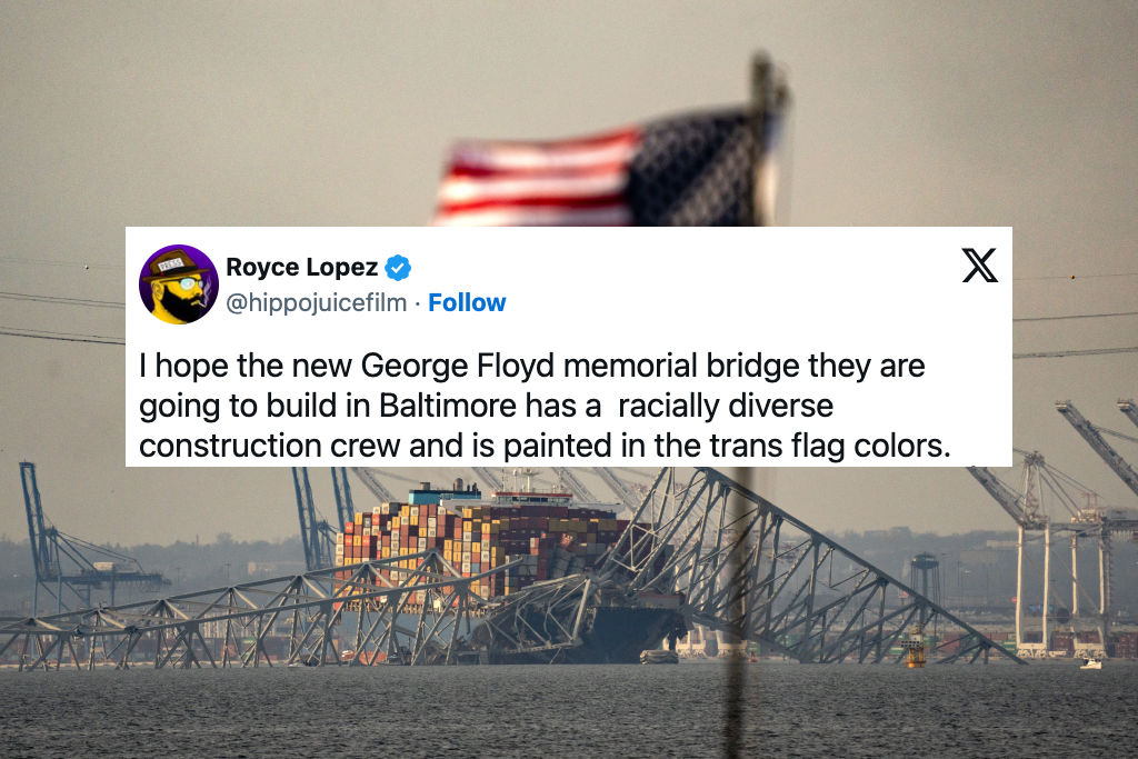Anti-LGBTQ+ trolls mock Baltimore bridge disaster and claim replacement will be 'woke' and 'trans'