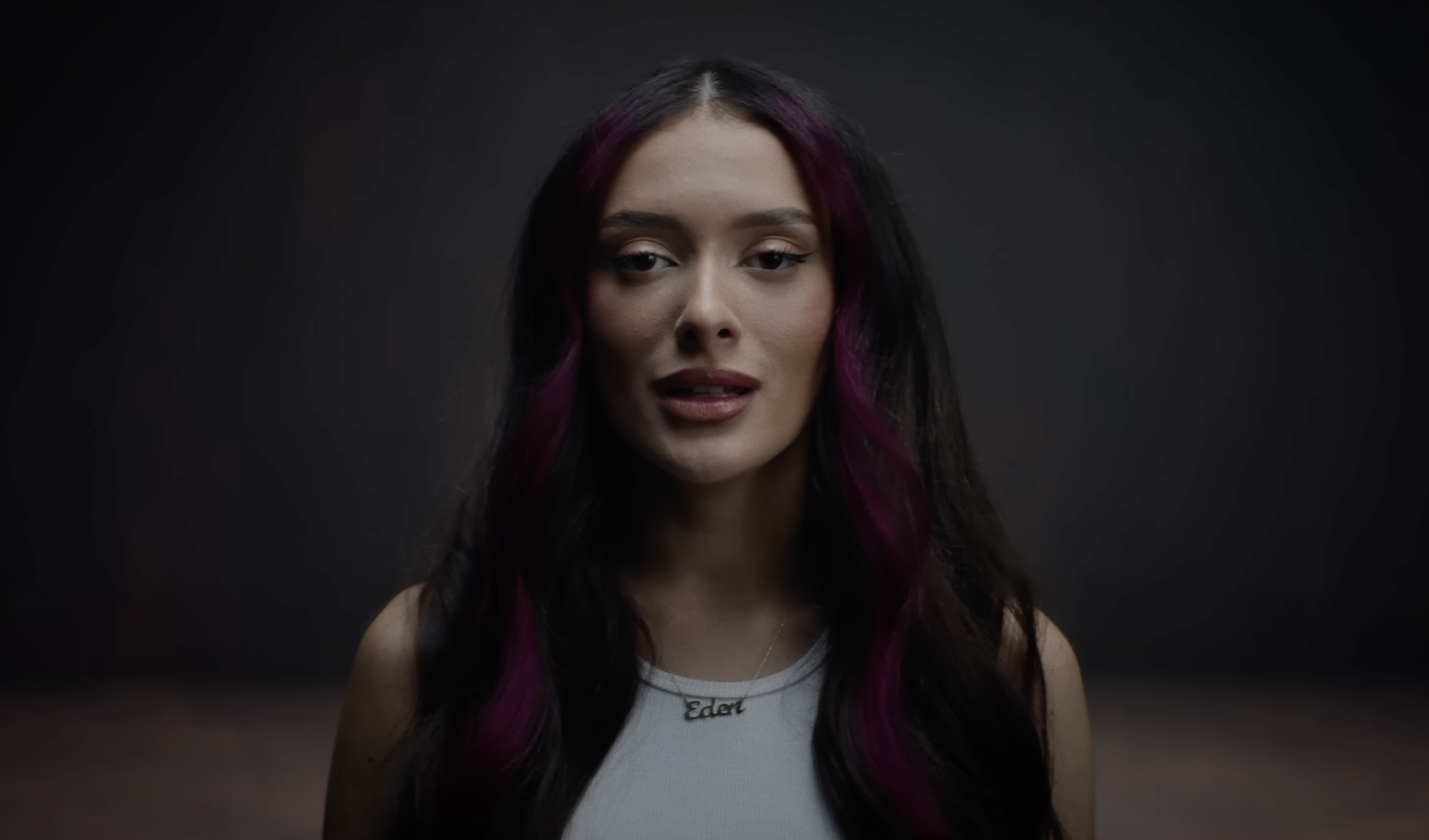 Eden Golan in the music video for Israel