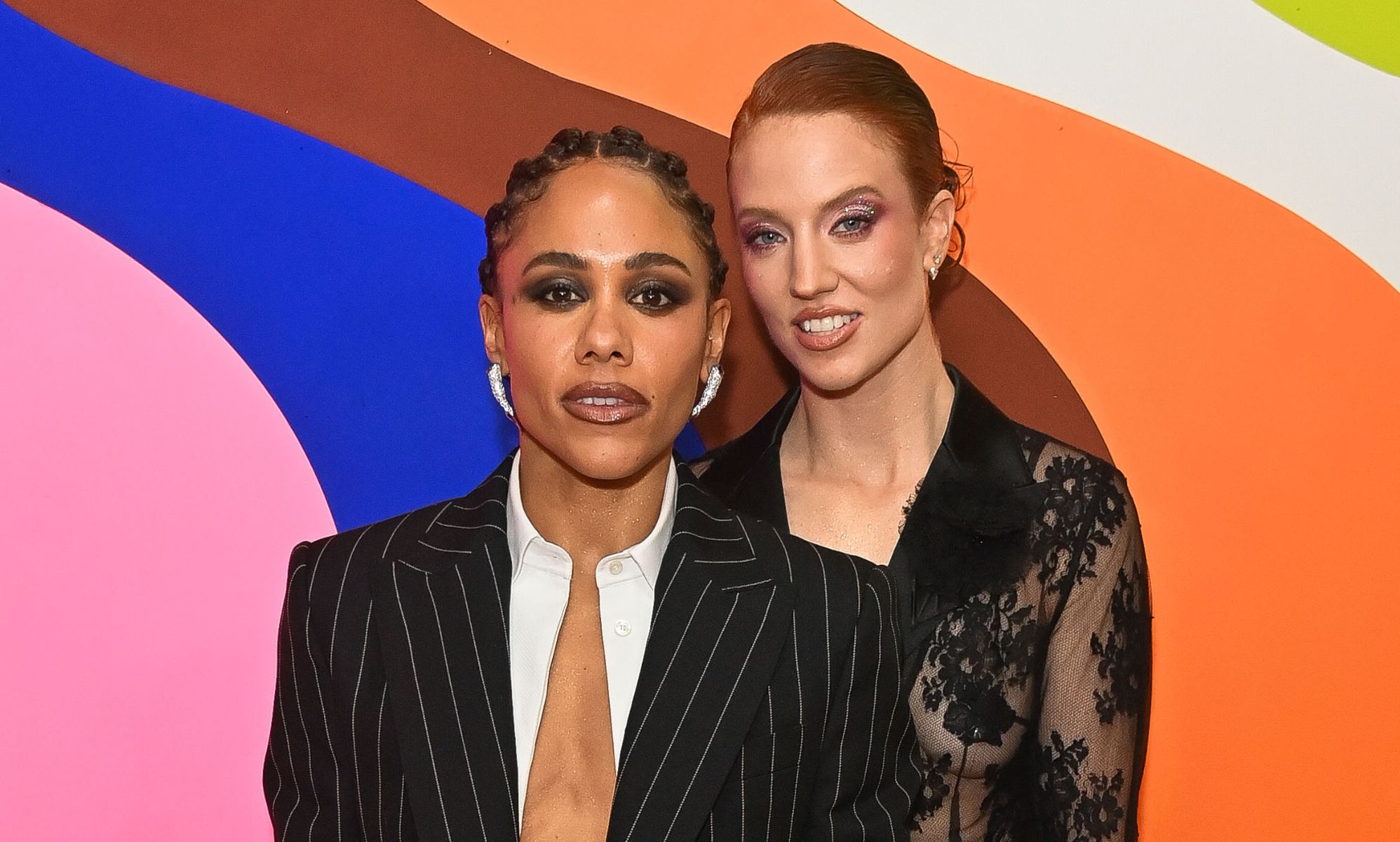 Jess Glynne and Alex Scott make romance public with BRIT Awards kiss
