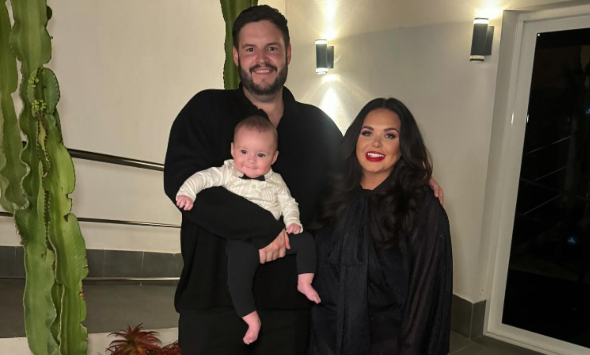 Scarlett Moffatt chose drag queens to be her baby son's godparents