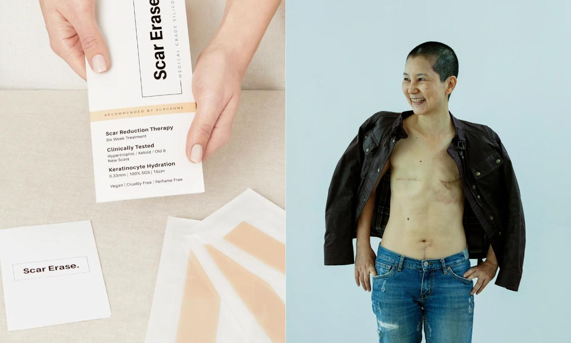 This skincare brand's 'innovative' product is helping LGBTQ+ people with their scars