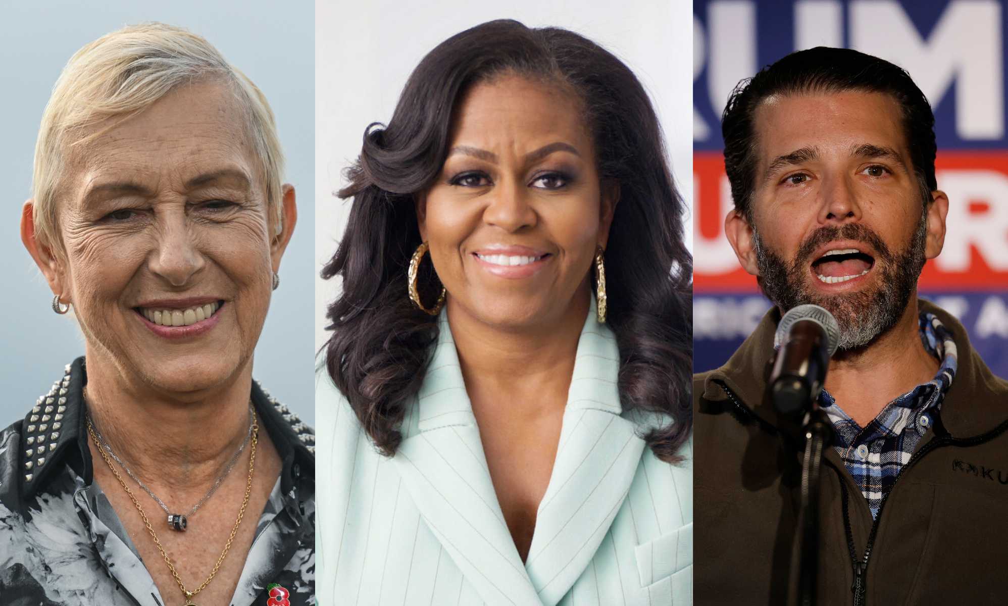 Martina Navratilova slams Donald Trump Jr for sharing Michelle Obama trans conspiracy meme