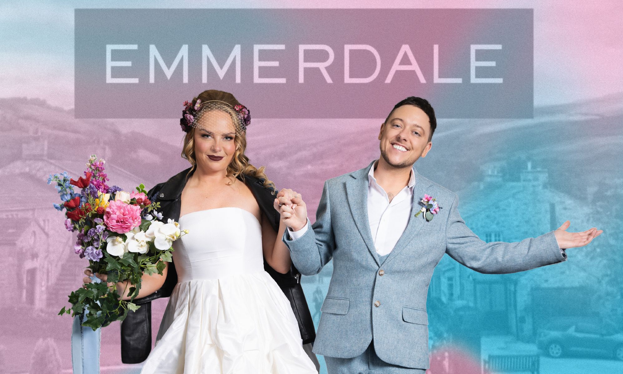 Emmerdale's first trans wedding sends 'beautiful' message, says star
