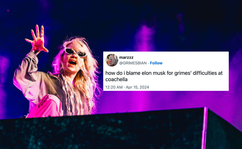 Grimes had to apologise for her disastrous Coachella set – and the internet made a lot of jokes