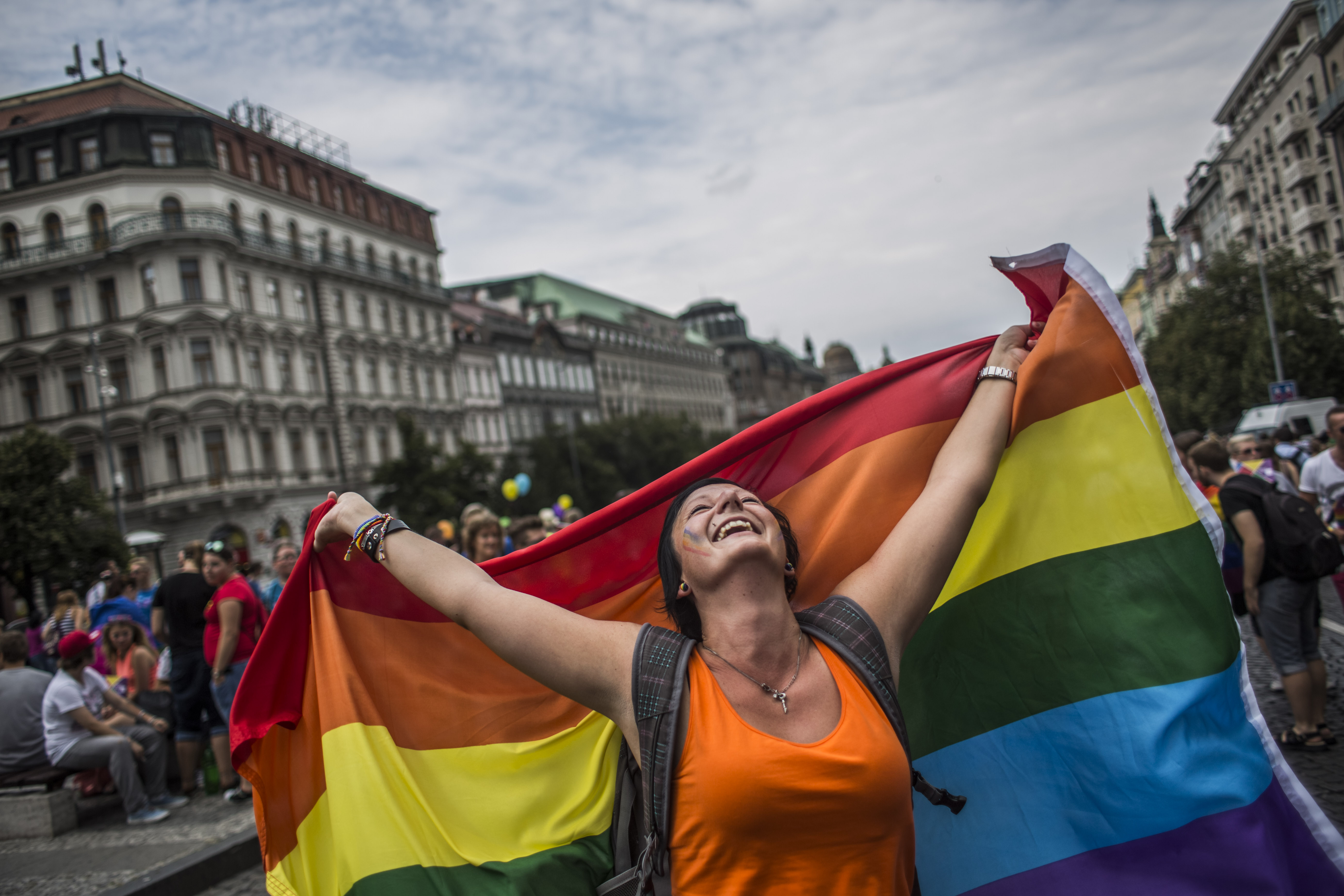 The Czech Republic signs expanded union for same-sex couples into law but doesn't include marriage